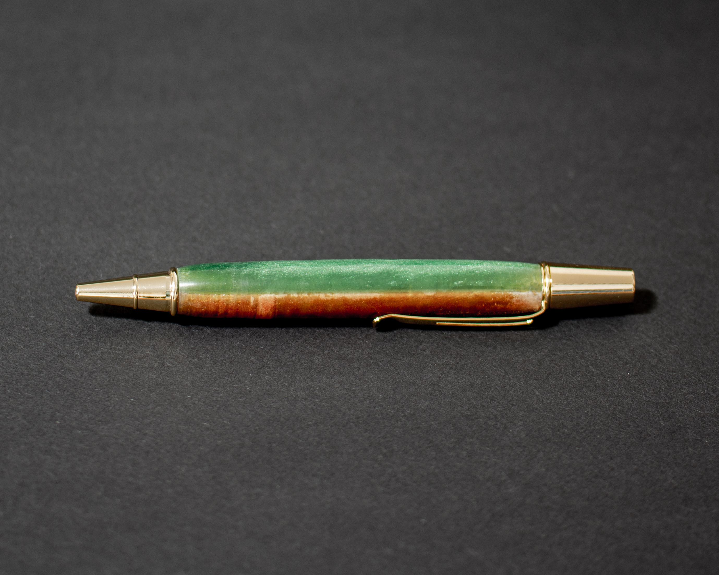 Emerald Flow – Epoxy Pen